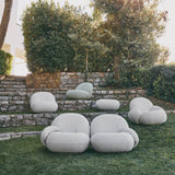 Pacha Sofa with Armrest + Ottoman: Outdoor + LS
