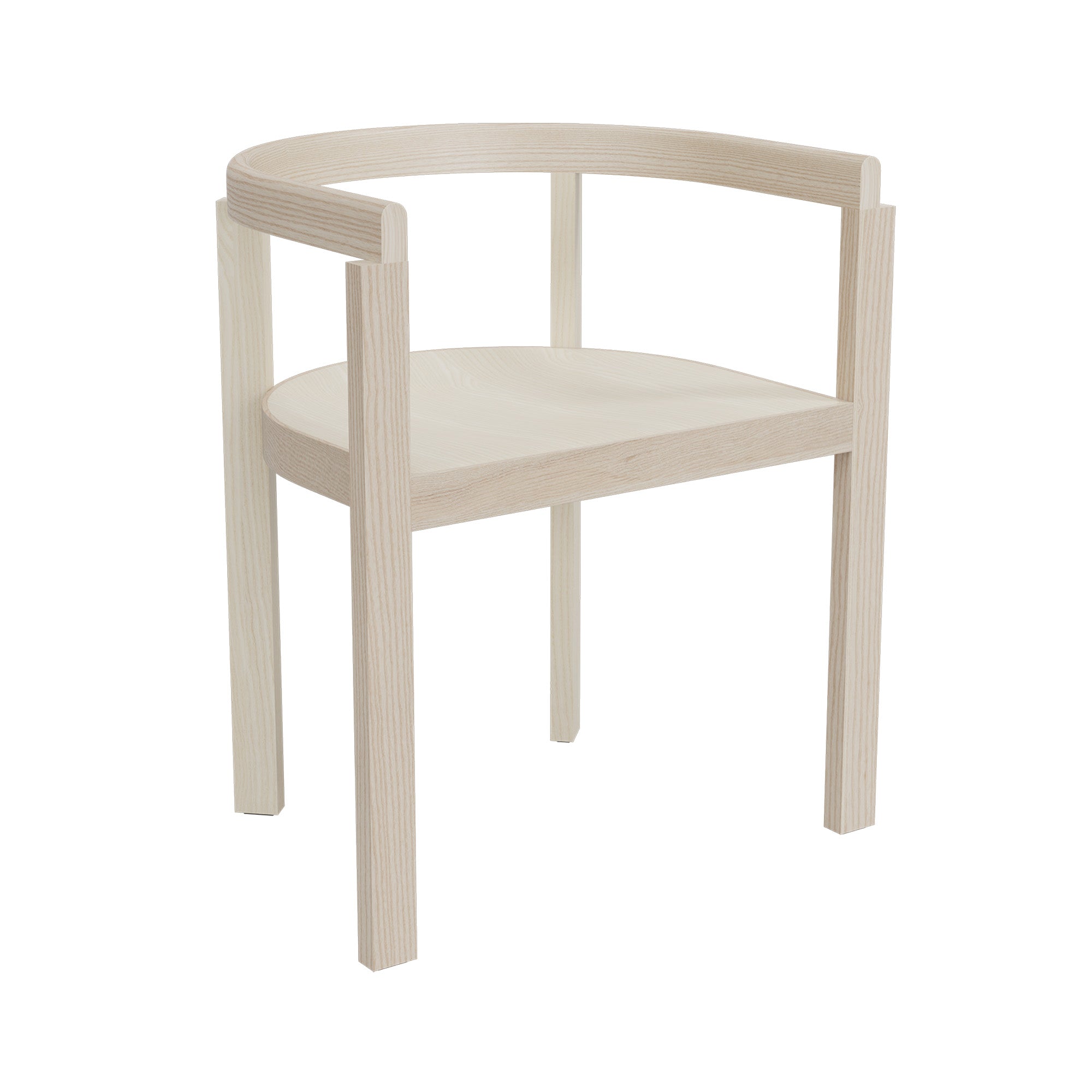 After Chair: Oiled White