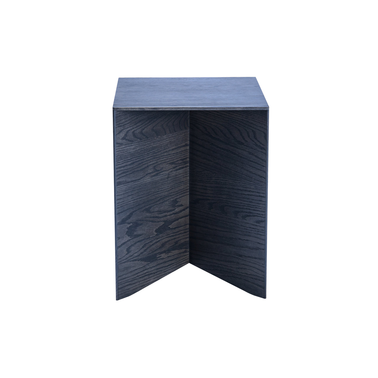 Paperwood Side Table: Indigo Ash