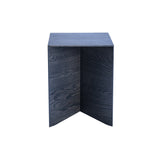Paperwood Side Table: Indigo Ash