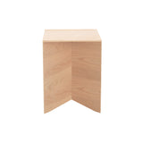 Paperwood Side Table: Natural Oak