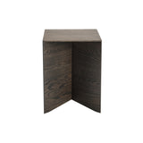 Paperwood Side Table: Smoked Oak