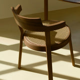 Pagoda Dining Cane Chair