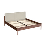 Pala Bed: Queen + Walnut