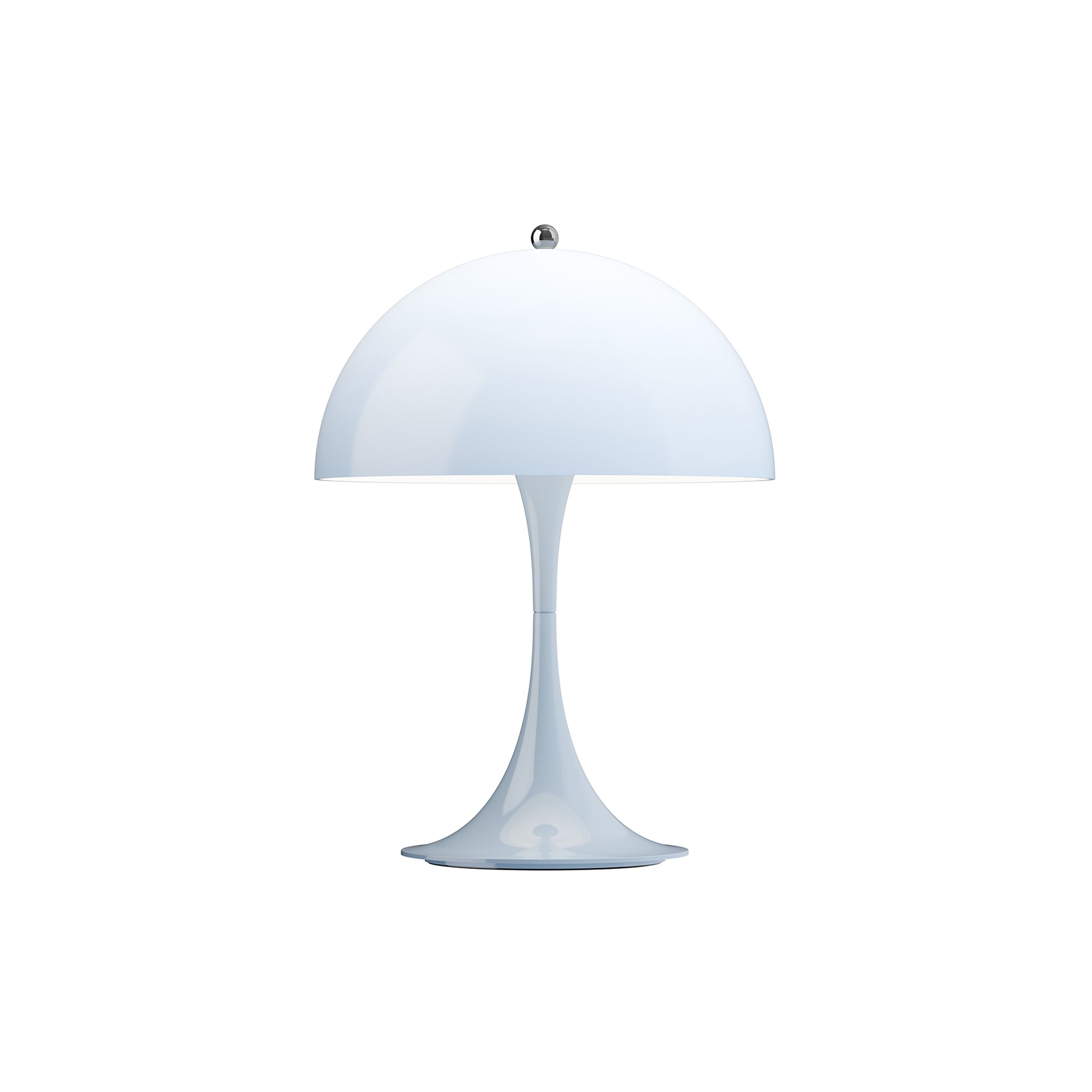 Panthella 250 Portable Lamp: Opal Pale Blue