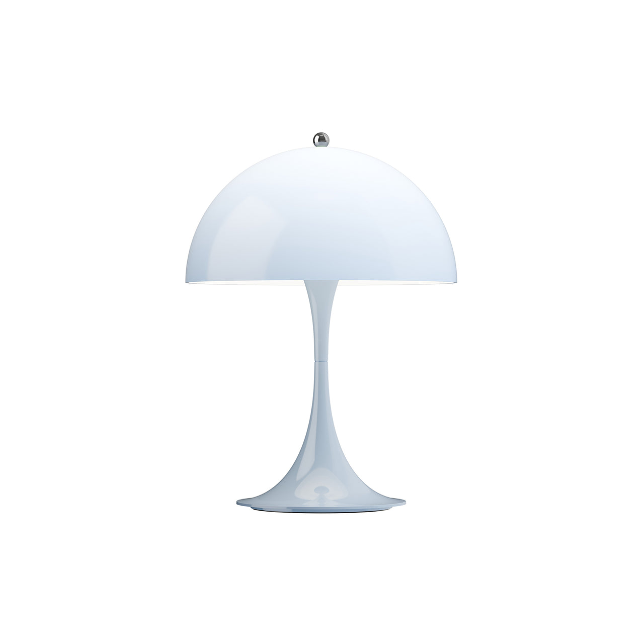 Panthella 250 Portable Lamp: Opal Pale Blue