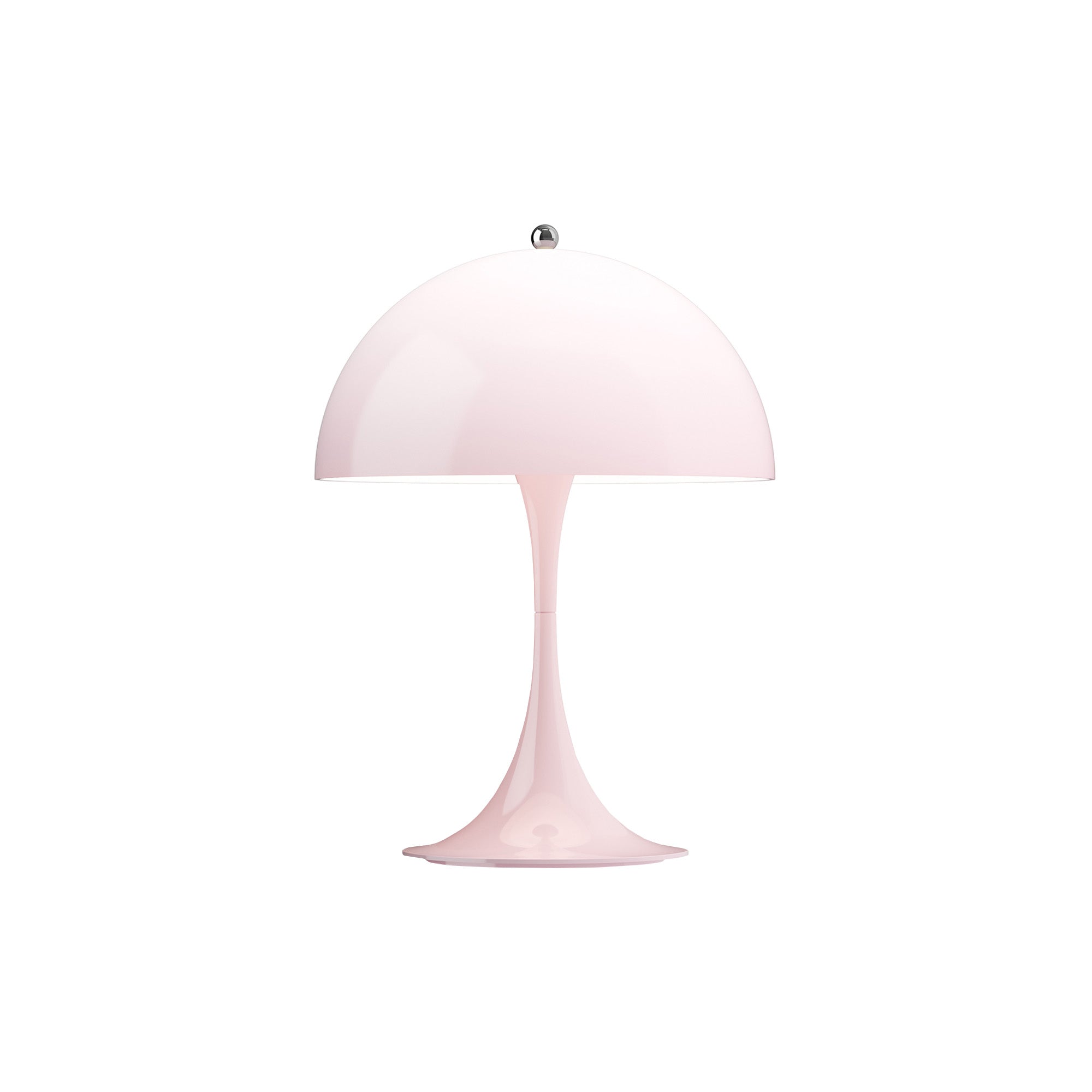 Panthella 250 Portable Lamp: Opal Pale Rose