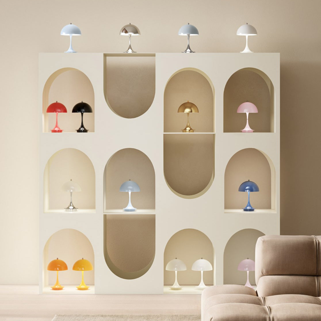 Panthella 250 Portable Lamp: LS