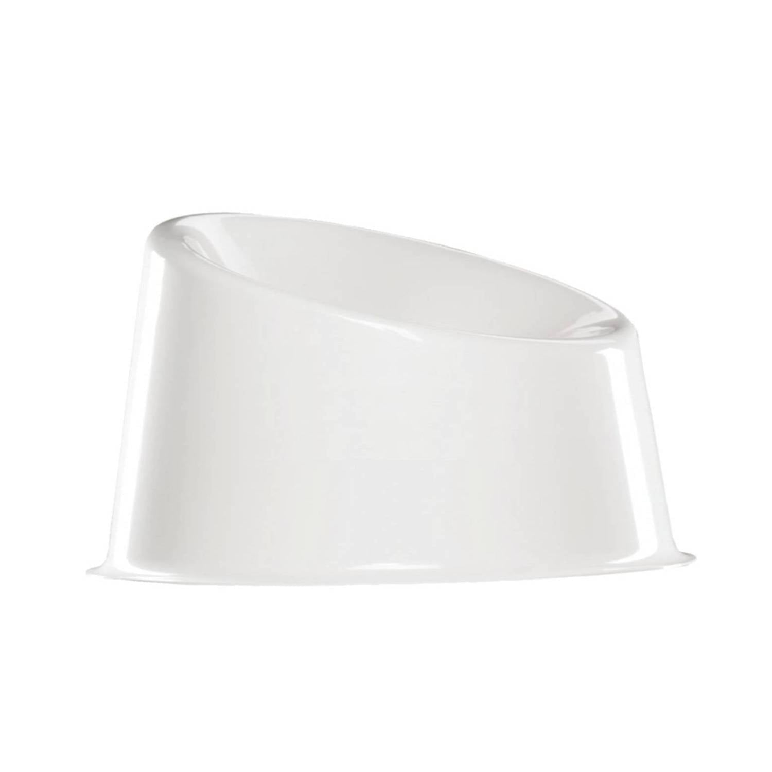 Panto Pop Stacking Lounge Chair: White