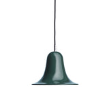 Pantop Pendant Light: Small + Dark Green + Black