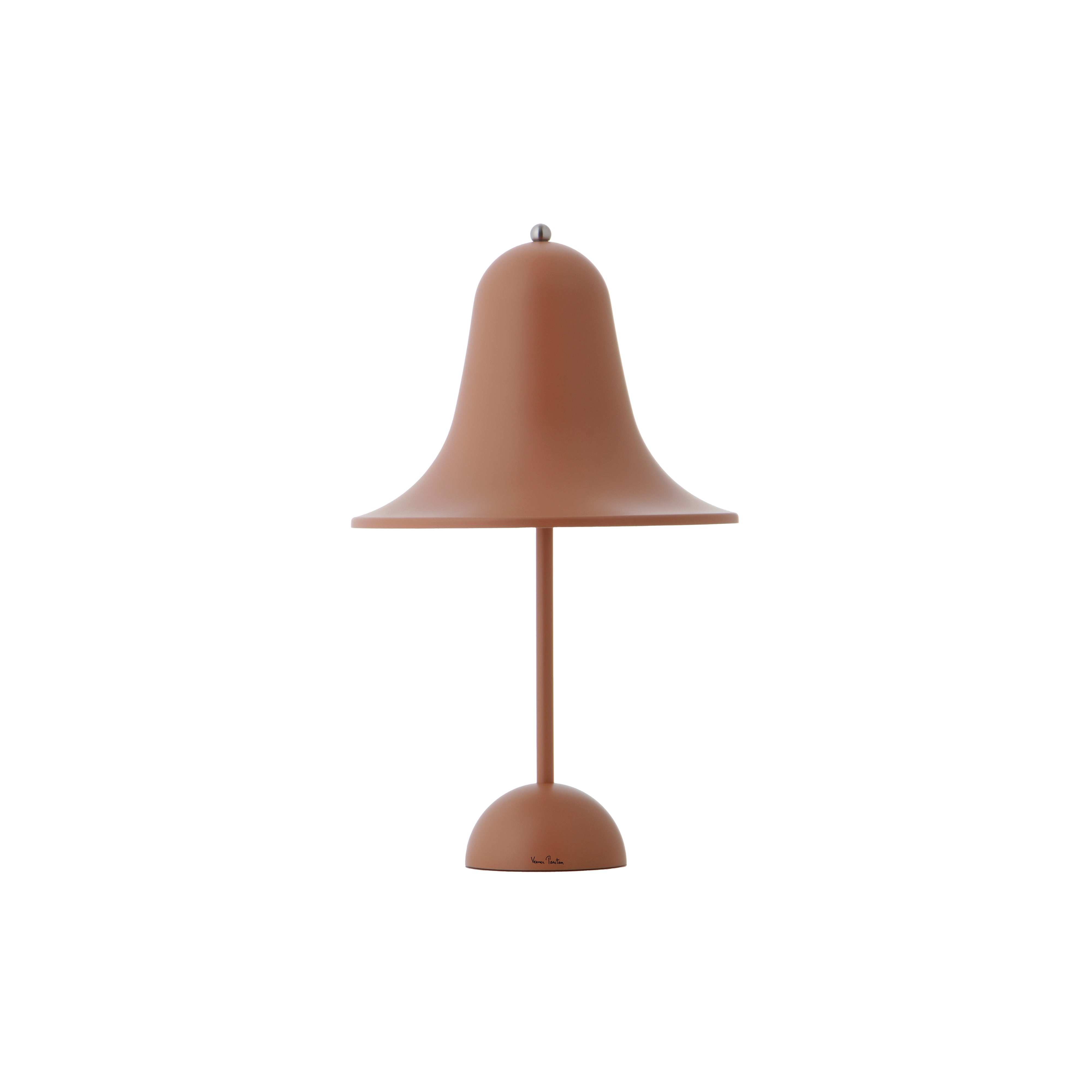 Pantop Portable Table Lamp: Matt Terracotta