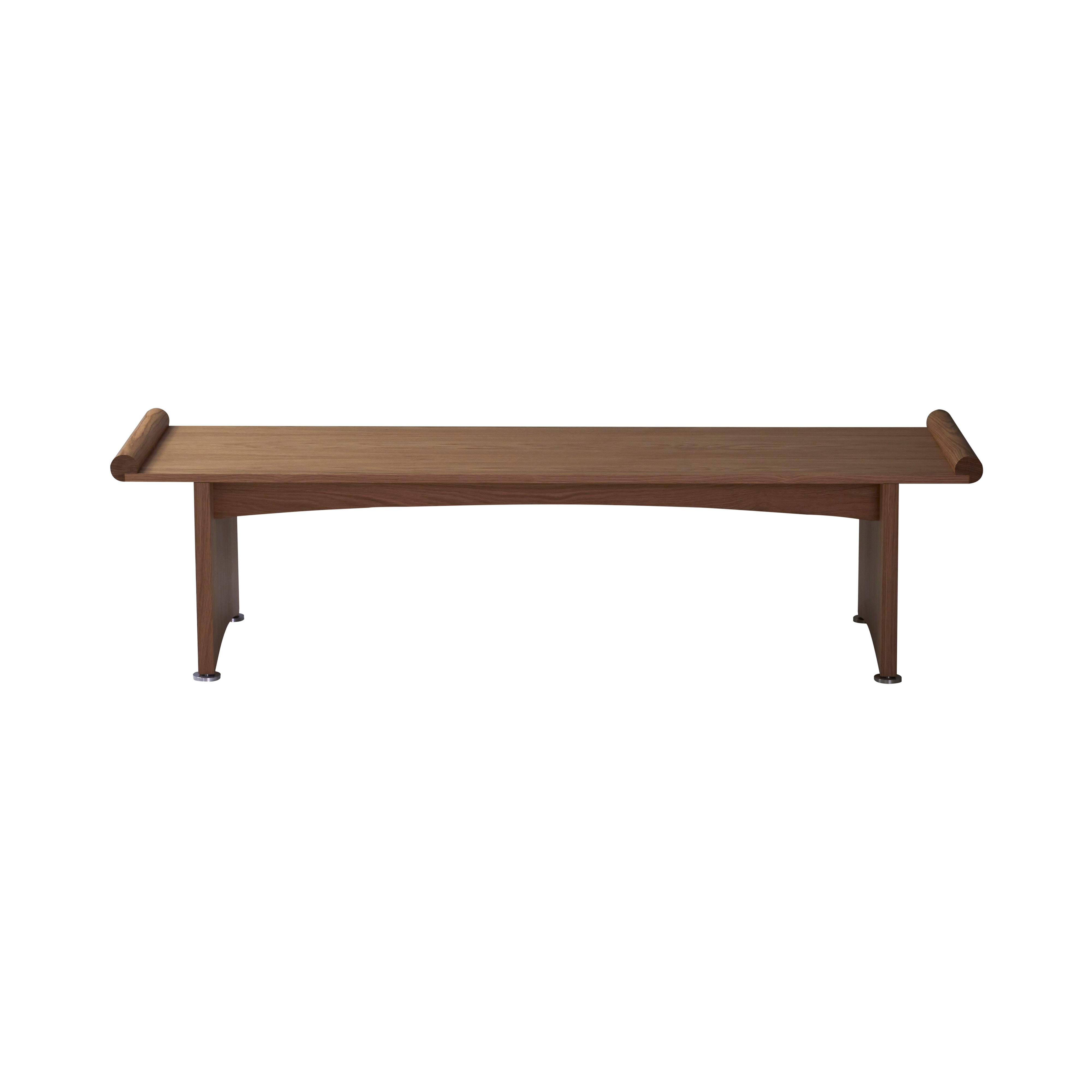 Pause Bench: Without Armrest + Natural Oak