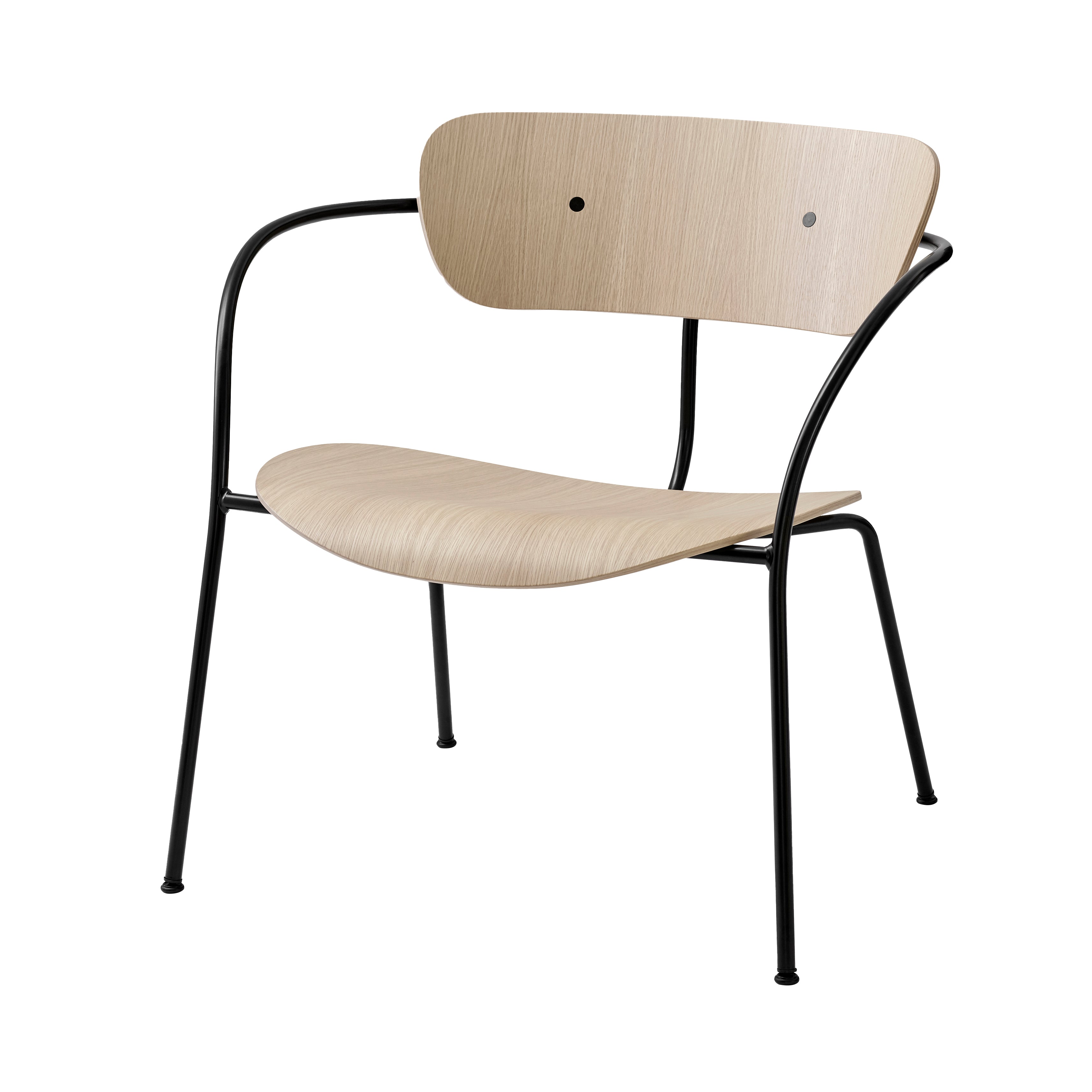 Pavilion Lounge Chair AV5: Lacquered Oak