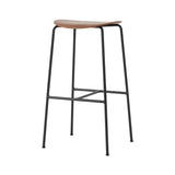 Pavilion Bar + Counter Stool: Bar (AV38) + Lacquered Walnut