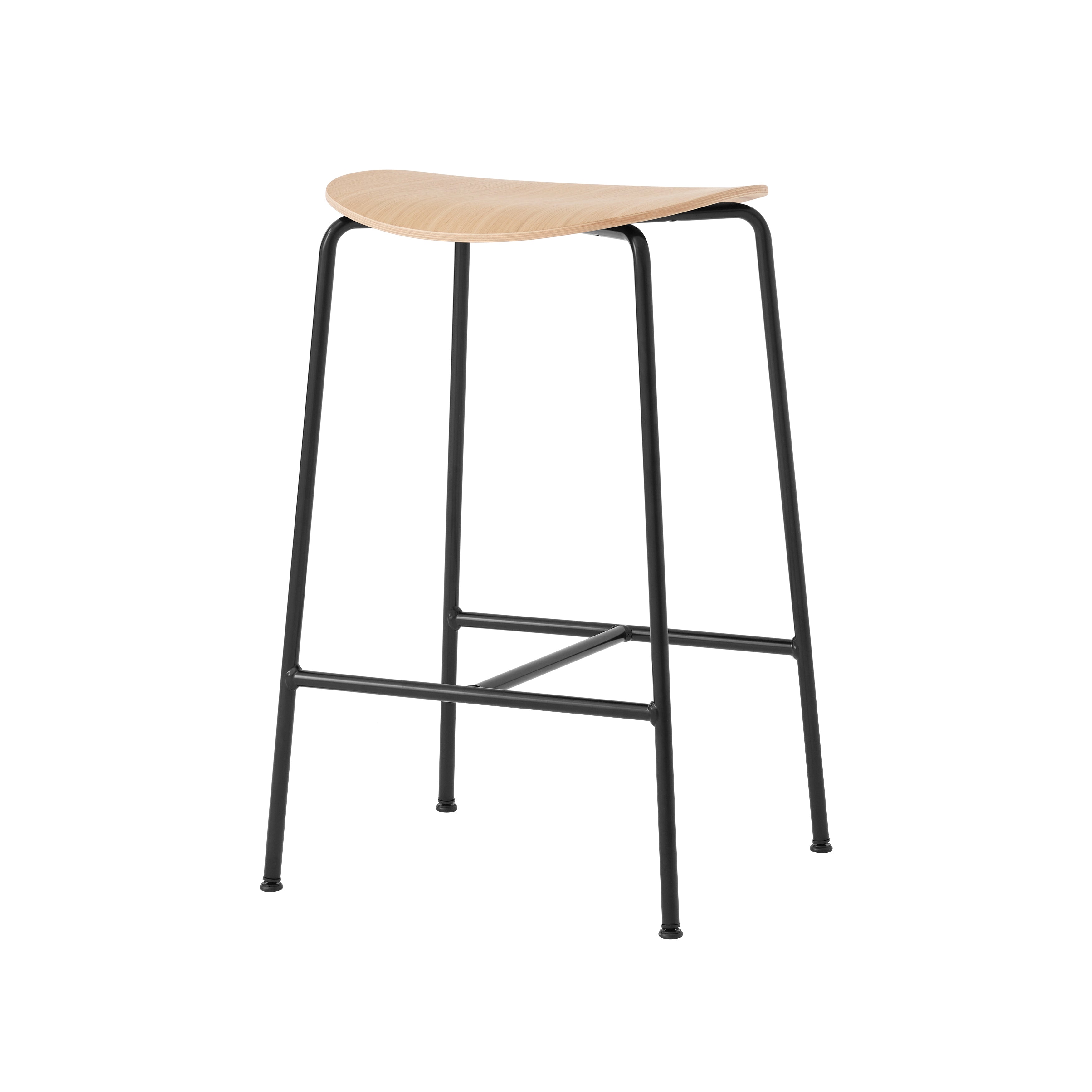 Pavilion Bar + Counter Stool: Counter (AV37) + Lacquered Oak