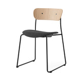 Pavilion AV52 Stacking Side Chair: Lacquered Oak