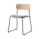 Pavilion AV52 Stacking Side Chair: Lacquered Oak