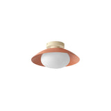 Arundel Mushroom Surface Mount: Outdoor + Peach + Bone