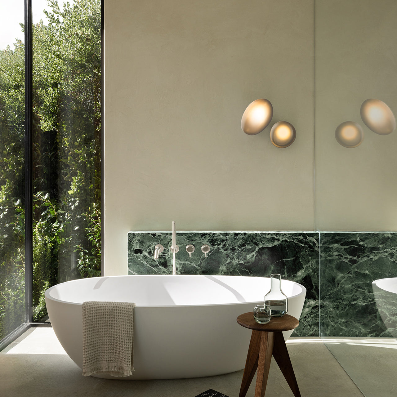 Pebble Ceiling/Wall Light: LS