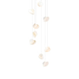 Pebble Chandelier 9: Cluster + Pearl