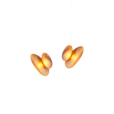 Pebble Linear 2 Pendant Light: B + Citrine + Citrine