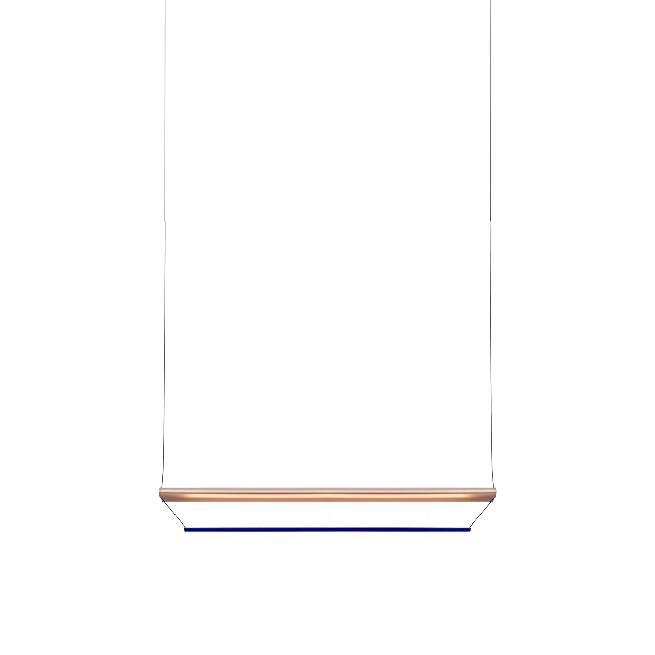 Tier 150 Pendant Light: Anodized Copper + Sapphire