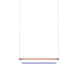 Tier 150 Pendant Light: Anodized Copper + Sapphire