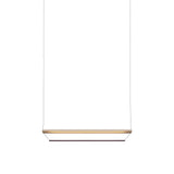 Tier 150 Pendant Light: Anodized Gold + Amethyst