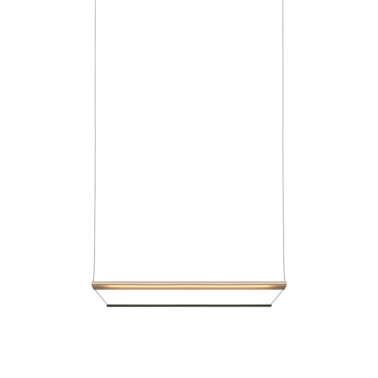 Tier 150 Pendant Light: Anodized Gold + Emerald