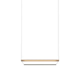 Tier 100 Pendant Light: Anodized Gold + Emerald