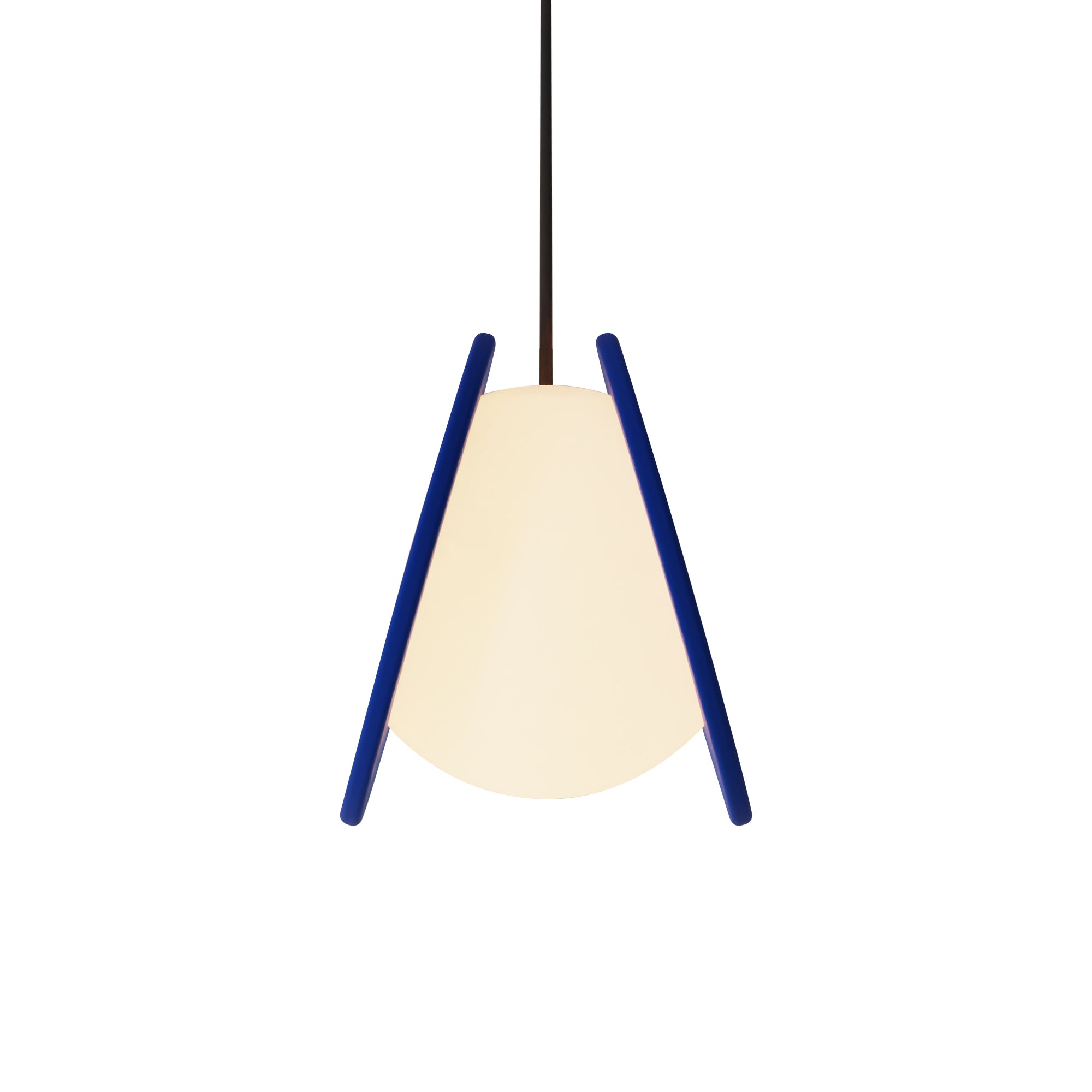 Pendulum Pendant Light: Cobalt