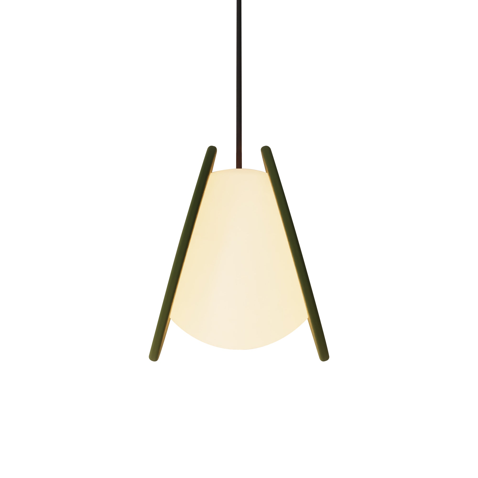 Pendulum Pendant Light: Olive