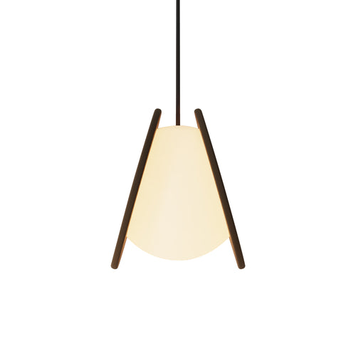 Pendulum Pendant Light: Walnut