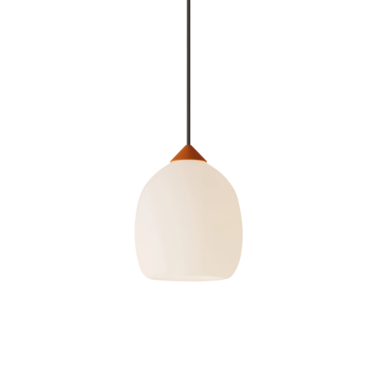 Gulp Pendant Light: Small + Persimmon