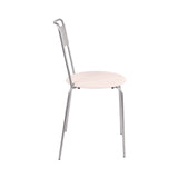 Petit Rond Chair: Upholstered + Natural Leather