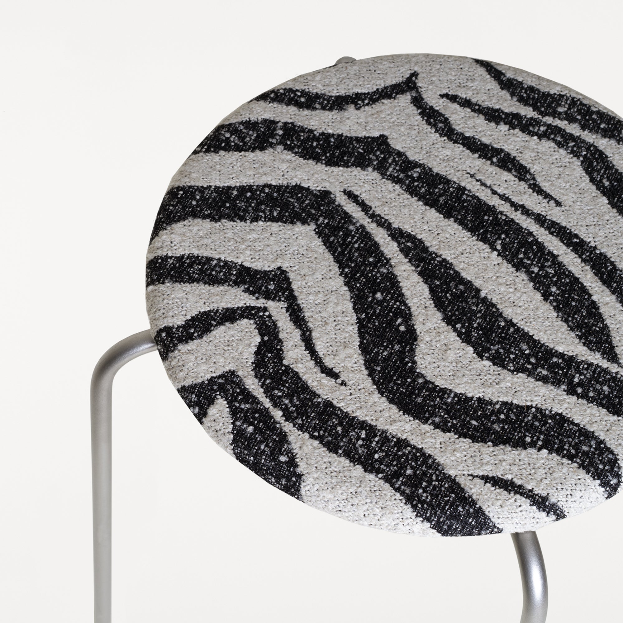 Petit Rond Stool: Upholstered + DI