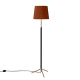 Pie de Salón Floor Lamp: G3 + Polished Brass + Tile