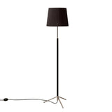 Pie de Salón Floor Lamp: G3 + Chrome-Plated + Black
