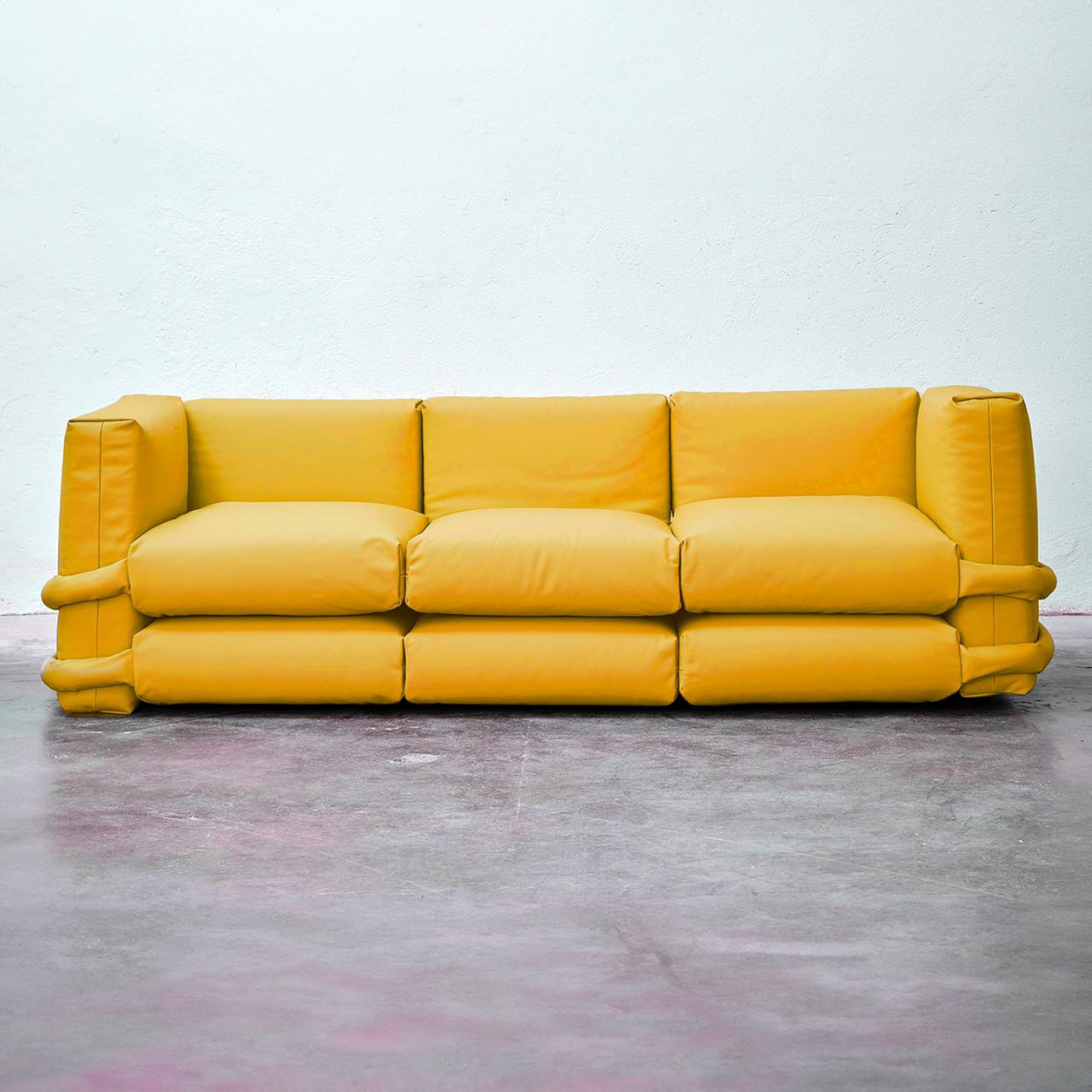 Pillow Modular Sofa: Leather