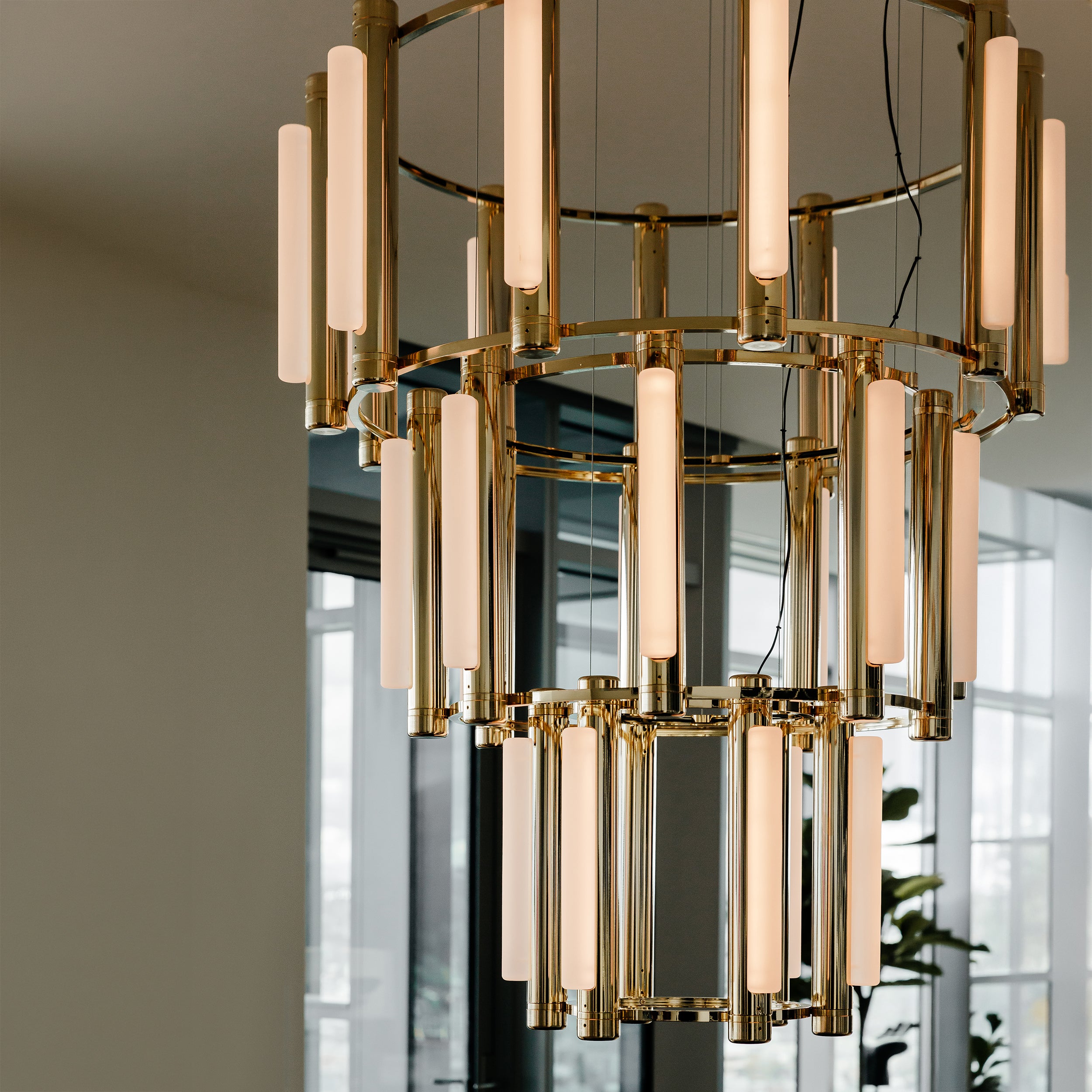 Pipeline 10 Chandelier: LS