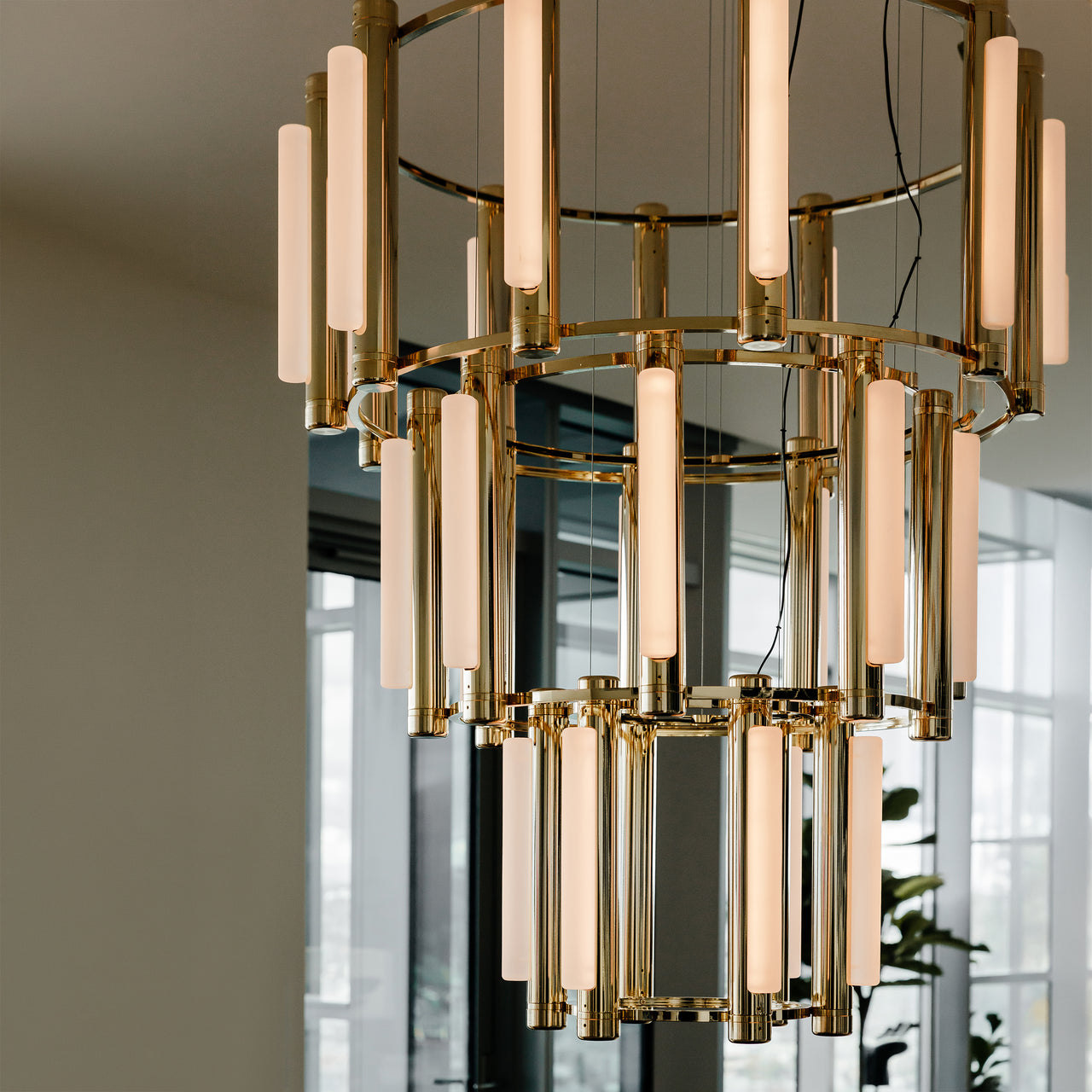 Pipeline 10 Chandelier: LS