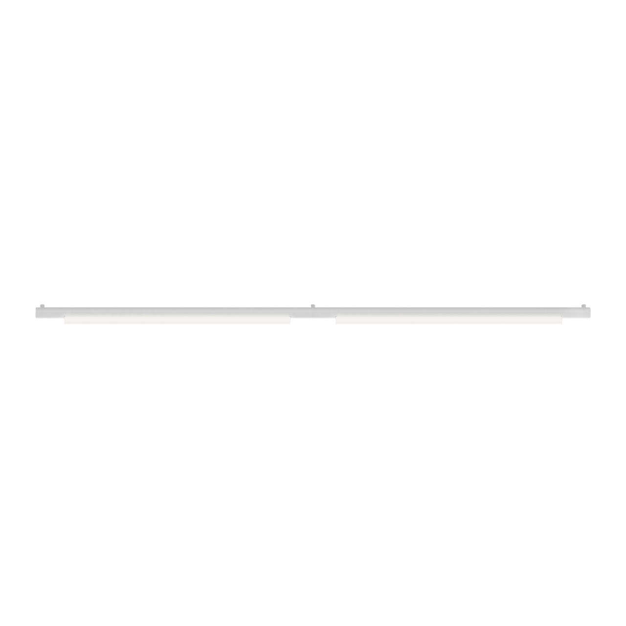 Pipeline 125.2 Ceiling/Wall Light: White + White