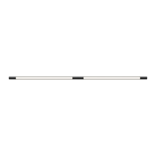 Pipeline 125.2 Ceiling/Wall Light: Black + Black