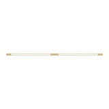 Pipeline 125.2 Ceiling/Wall Light: Brass + Brass