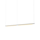 Pipeline 125.2 Linear Pendant Light: White + White