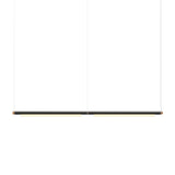 Pipeline 125.2 Linear Pendant Light: Black + Copper