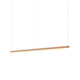 Pipeline 125.2 Linear Pendant Light: Copper + Copper