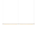 Pipeline 125.2 Linear Pendant Light: Raw + Copper