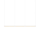 Pipeline 125.3 Linear Pendant Light: Raw + Copper