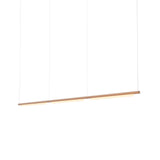 Pipeline 125.3 Linear Pendant Light: Copper + Copper